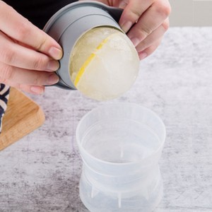 Große kugelförmige Eisformen geeignet für Whisky, Cocktails, Getränke Eisformen, wiederverwendbar und leicht zu reinigen, bpafrei